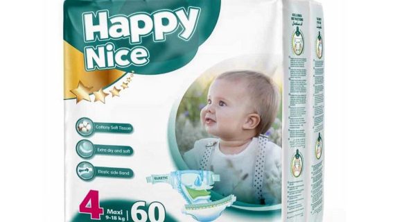 HAPPY NICE DIAPER SIZE 4