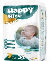 HAPPY NICE DIAPER SIZE 7