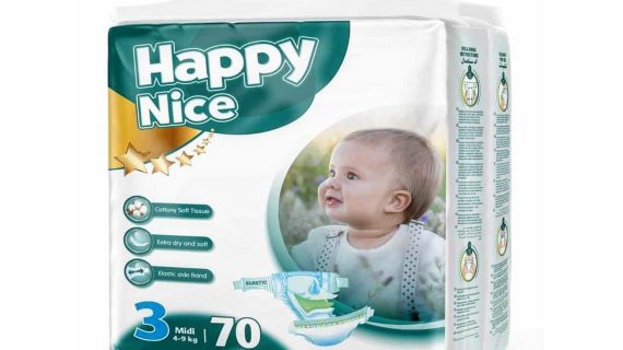 HAPPY NICE DIAPER SIZE 3
